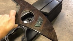 BMW E60 Center Console Arm Rest Removal