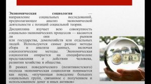 Экономическая социология. Лекция. Радаев В.В.