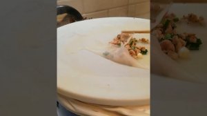 Бань куон (вьетнамские блинчики с мясом). Азиатская кухня в Украине