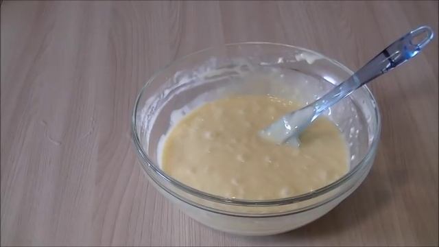 ?Вкусный пирог на сметане  за 5 минут+время выпечки