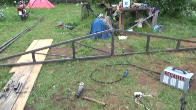 постройка навеса для тракторов\/изготовление ферм смотреть онлайн