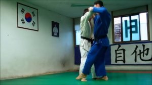 Judo in Korea: Osoto Gari to Sasae Tsurikomi Ashi Combination