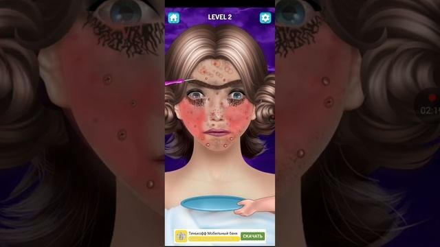 АСМР доктор игра лечения пациентов эпиляция макияж#иградлядетей
