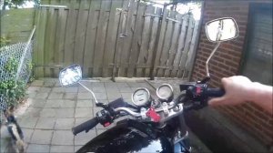 Yamaha FZX750 Exhaust Modified