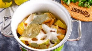 Маринованная айва на зиму