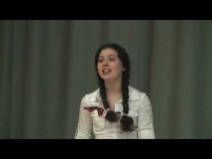 Спектакль "У войны не женское лицо". Театральная студия при театре МЕЛ - на сцене школы 962.