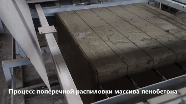 Трехпортальный резательный комплекс "Мультирез-50" для резки газоблоков и пеноблоков смотреть онлайн