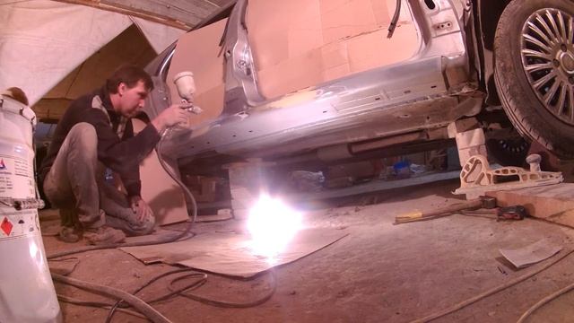 Ремонт порога и замена крыла Mitsubishi Lanser 9 или что будет, если не делать антикор (мовиль) смотреть онлайн