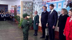 Начальник УМВД принял участие в награждении благовещенского школьника памятной медалью