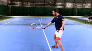 КАК НАУЧИТЬСЯ ДЕЛАТЬ РЕЗАНЫЙ УДАР ? // ТЕННИС ОНЛАЙН // SLICE