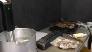 Лучший стейк по технологии Сувид. Вакууматор от INKBIRD. Вкусный рецепт стейка. Гости просят еще.