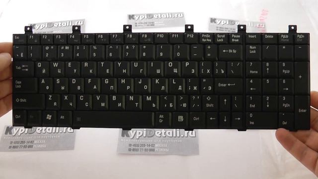 Клавиатура для ноутбука Toshiba Satellite M65 M60 192162 смотреть онлайн