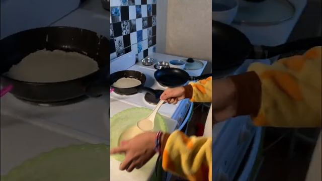 Вкусный завтрак - Быстрые и сытные блины от Ники смотреть онлайн