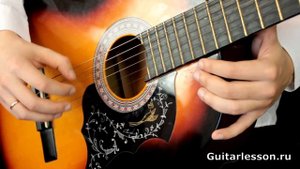 Как Играть простой ПЕРЕБОР НА ГИТАРЕ - Урок + УПРАЖНЕНИЕ
