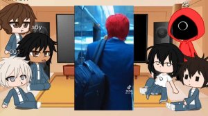 реакция ^игра в кальмара^ на тт //__ГАЧА___КИМИКО