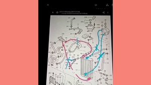 Volkswagen Pointer / Gol. Аналог радиатора. NRF 56123; 5X0 121 251 A;  5X0 121 253 A; 5X3 121 251