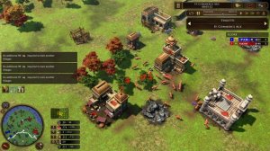 Age of Empires 3- China Vs India | ~梦天雨•• Vs Yukietti | Aoe3 DE | Definitive Edition | UHD Gameplay