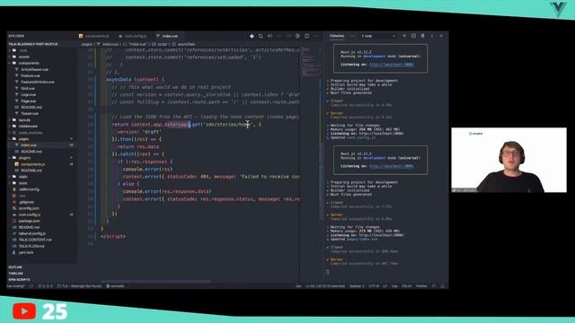 Samuel Snopko - Blazingly Fast - Going headless with Nuxt! смотреть онлайн