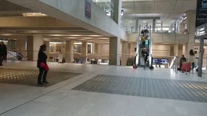 Из аэропорта Шарль де Голь в Париж на электричке RER Пошагово.