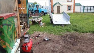 Проверка ловушек на пчел 2022, украли ловушку