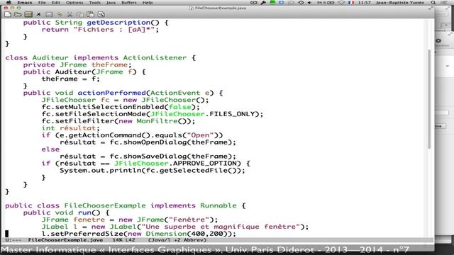 IHM GUI Java Swing n°7 part 2 - Dialogues смотреть онлайн