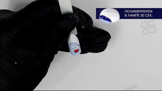 Новогодние рисунки на ногтях гель-лаком: МК "Рождественский олень" гель-лаками Uno Lux смотреть онлайн