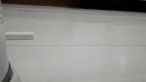 Реставрируем ламинат твёрдым воском. Белёный дуб .