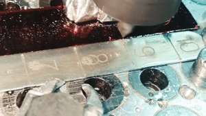 ГРАВИРОВКА ПО МЕТАЛЛУ ИЗМЕРИТЕЛЬНАЯ ЛИНЕЙКА НА СОВЕТСКОМ КОНСОЛЬНО ФРЕЗЕРНОМ ПРОДОЛЬНОМ СТАНКЕ 1989