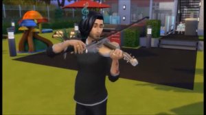 The Sims4 - Avalon Jewell Level 7 on Violin