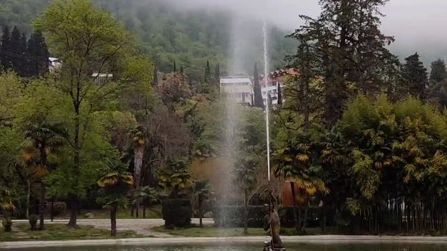 "Приморский парк". Гагра, Абхазия
