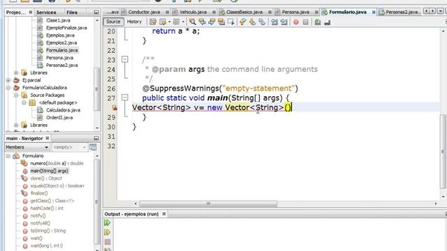 129 Insertar elementos a un vector en Java смотреть онлайн