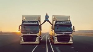 Жан-Клод Ван Дамм в рекламе Volvo Trucks