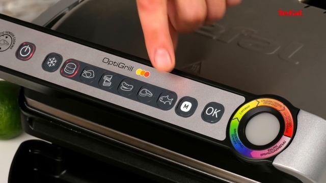 Сочные шашлычки из семги в Tefal Optigrill GC702 смотреть онлайн