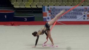 Дарья Тюрина, лента. Чемпионат Москвы. Многоборье, 05.03.2016 (Отбор на Россию)