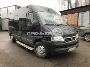 #Переоборудование #Фиат Елабуга 244 из городского автобуса в #Ритуальный категории Б легковой