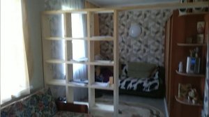 Декоративная перегородка из дерева, своими руками.