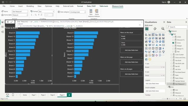 #powerbitutorial Power BI- Measure driven data labels| How to use a different measure on label