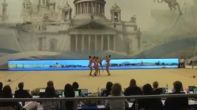 Чемпионат СПб 09.02.18 МС Жемчужина 1 мячи скакалки смотреть онлайн