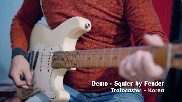 Demo sound guitar: Squier by fender - Korea смотреть онлайн