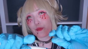 АСМР Пирсинг у Подозрительного Мастера ? ASMR Himiko Toga RP (SUB)