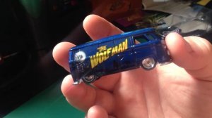 Hot wheels nostalgia universal monsters wolf man vw t1 bus review