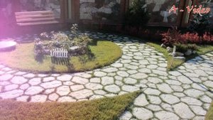 ?Оригинальный дизайн садовых участков Идеи для воплощения / Original garden compositions / A - Vide