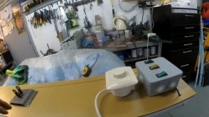 Большая самодельная лампа pdr со штативом за копейки.