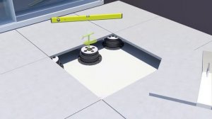 Uptec  - укладка плитки без клея на пластиковые опоры.