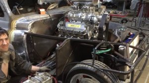 Хот-Род "ПОБЕДА" V8 8.2 л 800 л.с.: Первые повороты коленвала и прогонка масла по венам...