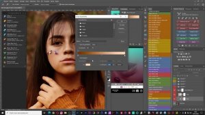 Photoshop organizando o painel de actions