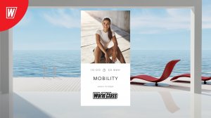 MOBILITY с Анной Рулевой  | 4 сентября 2022 | Онлайн-тренировки World Class