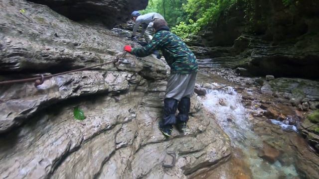 "С Папой в Горы!" #Каньон реки Букепка #Гебиусские водопады смотреть онлайн