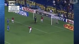 Martin Palermo (Boca Junior) - 24/11/2004 - Boca Junior 4x2 Internacional-BRA - 1 gol