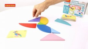 Настольная обучающая игра "ФОРМА ВООБРАЖЕНИЯ" 100 заданий БондиЛогика Bondibon